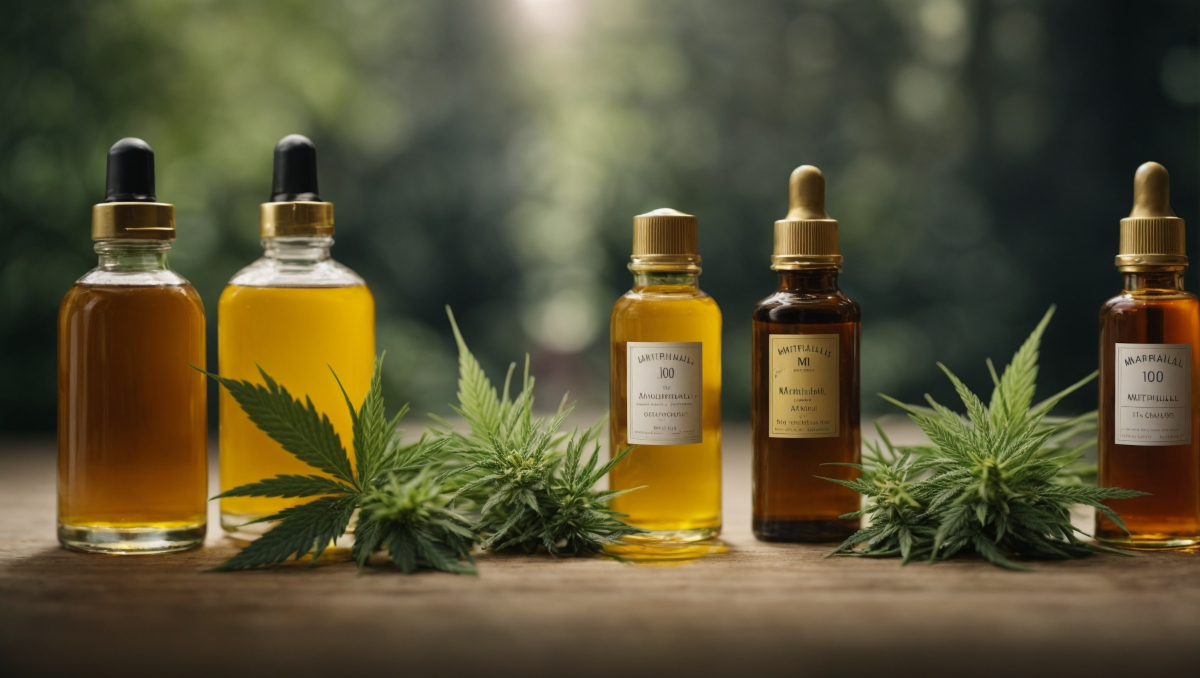 stockage huile cbd
