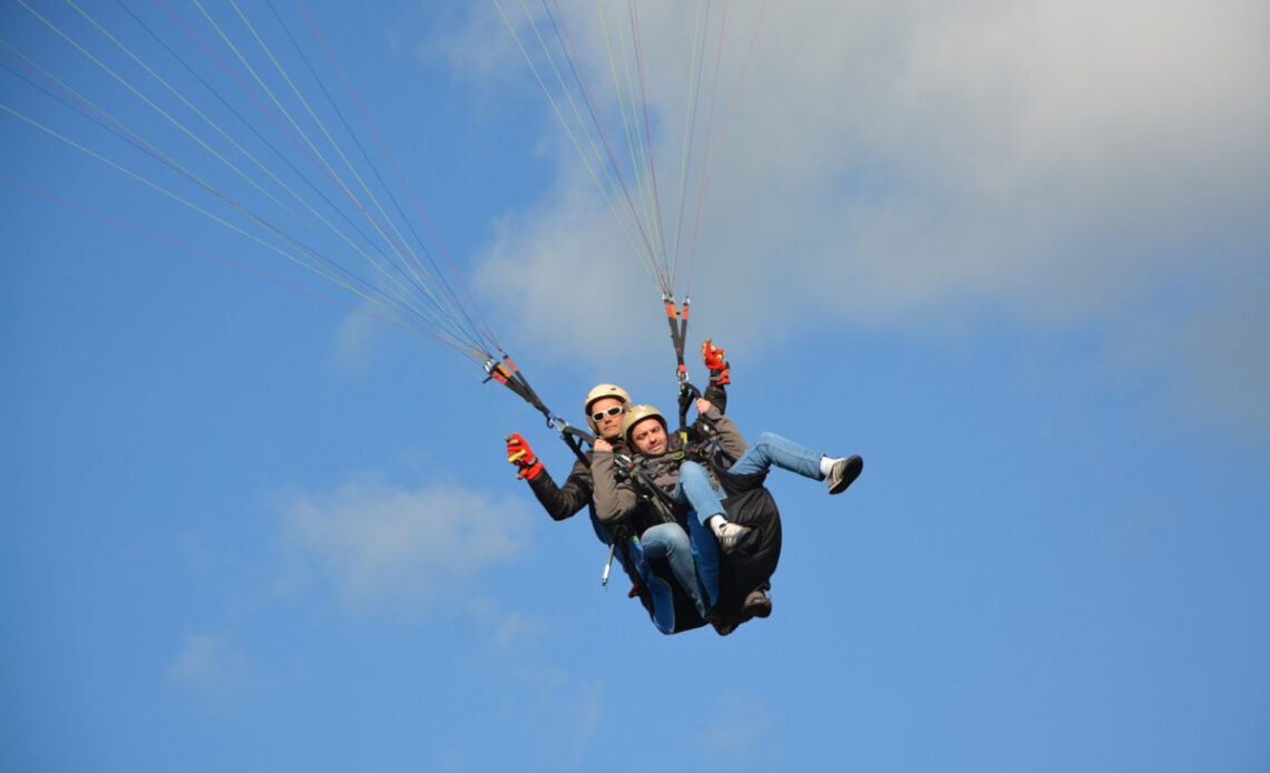 vol en parapente